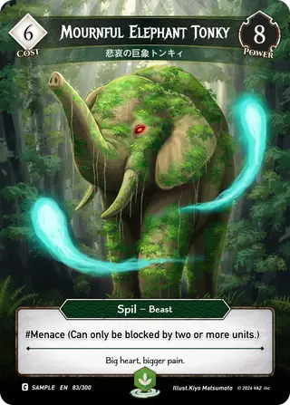 Mournful Elephant Tonky