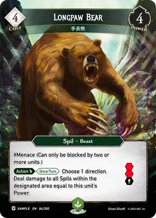 Longpaw Bear