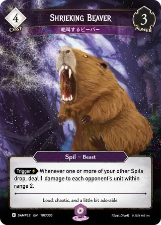 Shrieking Beaver