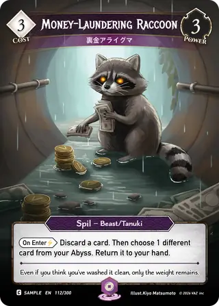 Money-Laundering Raccoon