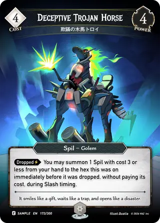 Deceptive Trojan Horse